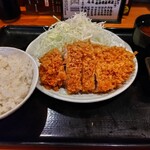 Tonkatsu Maruya - 昼のおしながき「ロースかつ定食」