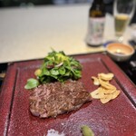 FRENCH TEPPAN 静香庵 - ロースステーキ