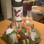 UMAMI日本酒弐番館 - お刺身6点盛り