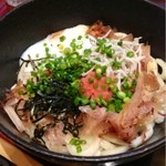 さくらの夢見屋 - たらことしらすの釜玉うどん