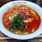 Shiawase Chuukasoba Shokudou Nikori - 担々麺（上から）（2023.7）