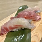 沼津魚がし鮨 流れ鮨 - 特選 白身三種