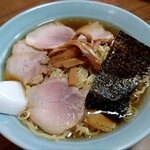 手打ちラーメン 柳屋 - チャーシュー麺大盛