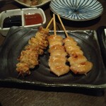 テバス - 左皮　右ぼんじり