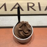 シルスマリア - 生チョコソフトクリームビター500円