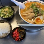 麺処 あきら - あったかい「坦々麺」