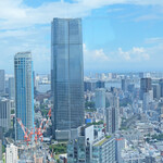 アジュール フォーティーファイブ - 45階テーブル席からの眺望です