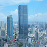 アジュール フォーティーファイブ - 45階テーブル席からの眺望です