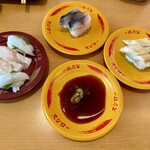 Sushi Ro Hachi No Heten - 鯛とえんがわ シメ鯖に穴子