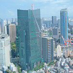 アジュール フォーティーファイブ - 45階テーブル席からの眺望です