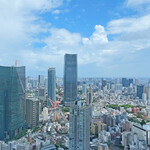 アジュール フォーティーファイブ - 45階テーブル席からの眺望です