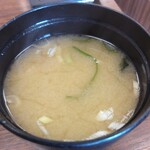 小樽 市場食堂 - お味噌汁