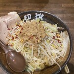 めん家 現進 - 塩ラーメン　全3倍