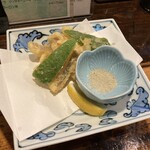 喜楽亭 - 鱧の天ぷら