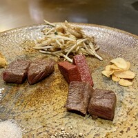神戸牛ステーキ Ishida. 本店 - 神戸牛コース ロース110g
