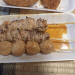 Yakitori Hoshino - 小肉（上）・つくね（下）