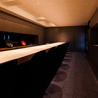 素材の良さを感じられる落ち着いた空間