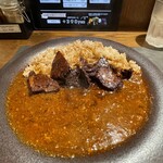 フレンチカレー スプーン - ご飯は雑穀米