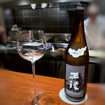 奈良屋町 青 - ◎王祿 八〇（ハチマル） 80%精米 生原酒 ・・クリアな味わいで、和食に合います。