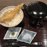 彦根キャッスル リゾート＆スパ - 鮎の天茶と黄金だし