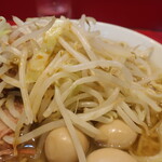 ラーメン二郎 - ヤサイ（そのまま）