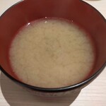 Sushi Choushimaru - 平日サービスのみそ汁