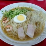 中華そば・冷麺 呉龍 - 冷麺(ワンタン入り)