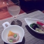 神戸プレジール - 前菜もステキです。