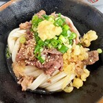 岡製麺所 - 肉ぶっかけ小590円税込