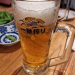 昭和酒場めりけん食堂 - ビールが一番うまいかな