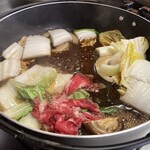 しゃぶ辰 - すき焼き鍋