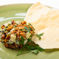 BLUE CHEESE AND WALNUTS TARTAR  ブルーチーズとクルミのタルタル