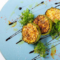 GRILLED SEASONAL VEGETABLES  季節野菜のグリル