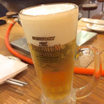 Toukyou ubayakiniku sambariki - 生ビール