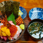 海鮮丼専門店 木津 魚市食堂 - 