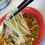 ラーメン との - 麺もつるっと美味しい！