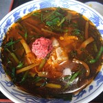 満州ニラら～めんの店 さかえや - 満州ニララーメン（中）