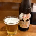 檍食堂 - 瓶ビール¥600
