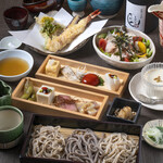 立川熟成寝かせ蕎麦たかや - 料理写真:たかやコース