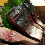 魚正 - しめ鯖 580円(税別)(2023年8月28日撮影)