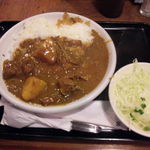 Ganso yakitori kushi hacchin - とろとろビーフとじゃが芋カレー大盛り（640円）
