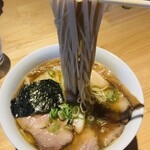 Shina Sobaya - 特製醤油らぁ麺・ワンタントッピング