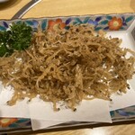 味のまる藤 - 白魚唐揚げ