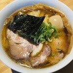 Shina Sobaya - 特製醤油らぁ麺・ワンタントッピング