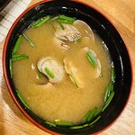 やまと寿し - アサリの味噌汁♫