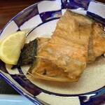 鮨政 - 焼魚は平目の中骨