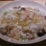 喜臨軒 - ランチの海鮮あんかけチャーハン