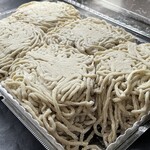 中華そば処 琴平荘 - 『つけ麺(5人前)』の生麺