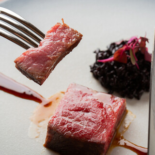 宮崎産、尾崎牛のロースト