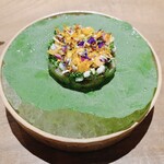 レストラン ウオゼン - 鮎のタルタル